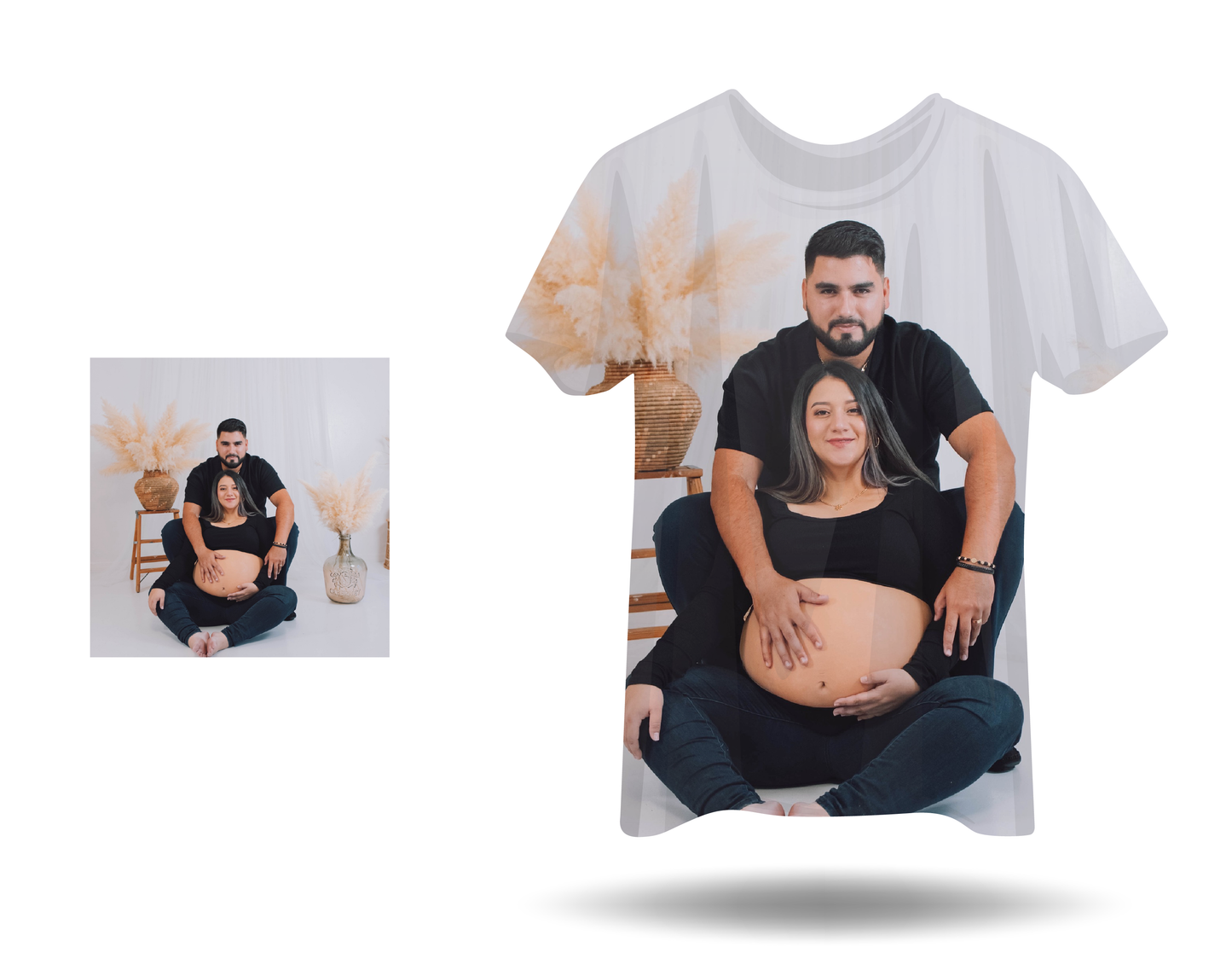 Custom All-Over 3D Dye Sublimation Short Sleeve Shirt (Your Photo on Your Shirt)