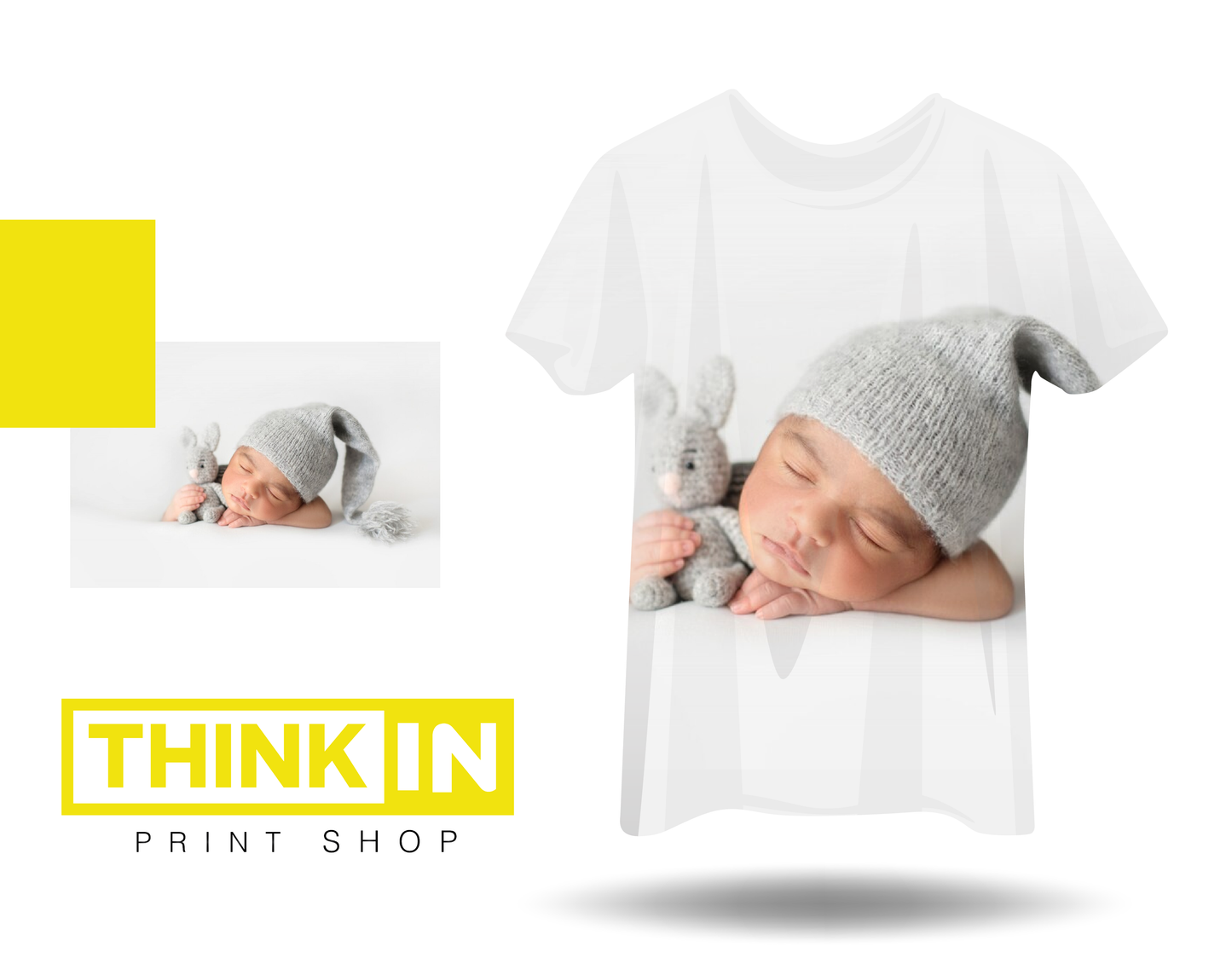 Custom All-Over 3D Dye Sublimation Short Sleeve Shirt (Your Photo on Your Shirt)