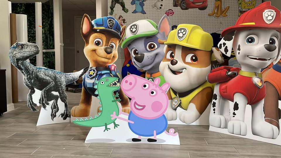 Foam Boards Cutouts Standee (Party Props)