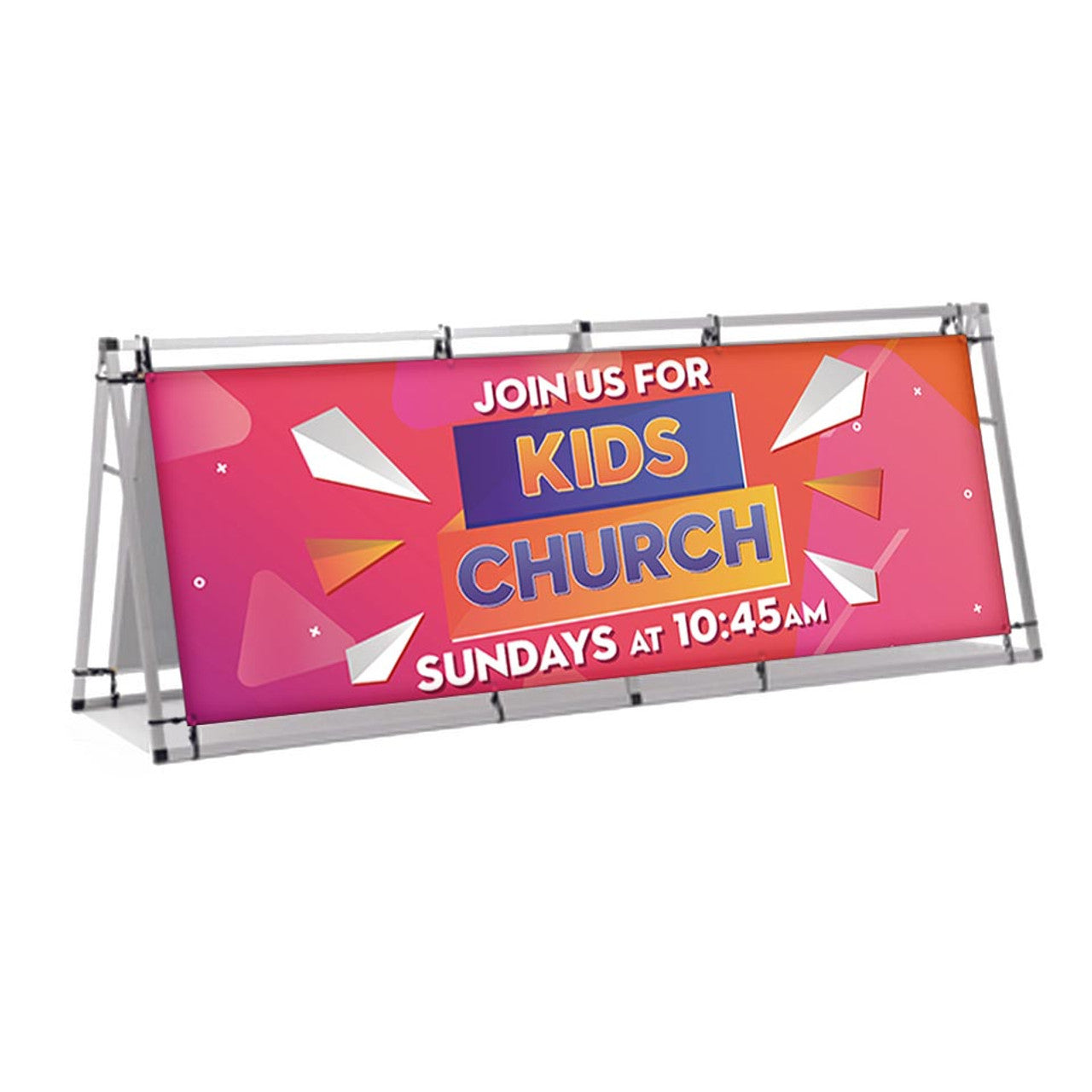 Custom A Frame Banner Display 8ft